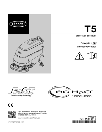 Tennant M-T5 Mode d'emploi | Fixfr