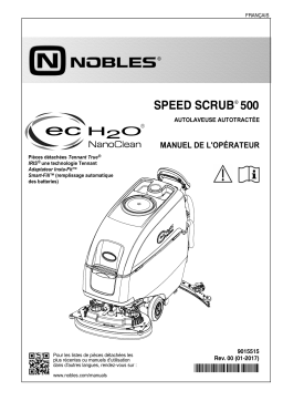 Tennant M-SS500 Mode d'emploi