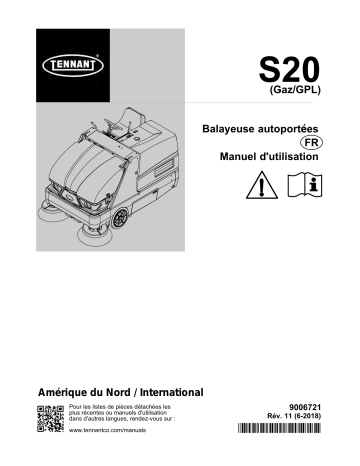 Tennant M-S20 Mode d'emploi | Fixfr