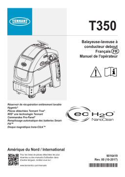 Tennant M-T350 Mode d'emploi