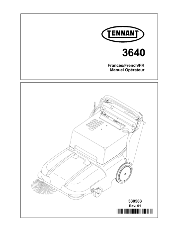 Tennant M-3640 Mode d'emploi | Fixfr