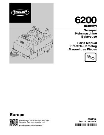 Tennant M-6200 Manuel utilisateur | Fixfr