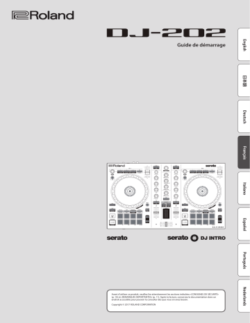 Roland DJ-202 Contrôleur DJ Mode d'emploi | Fixfr