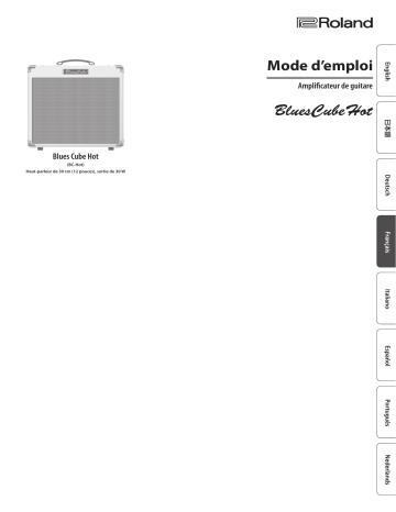 Roland Blues Cube Hot “British EL84 Modified” Ampli guitare Manuel du propriétaire | Fixfr