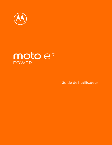 Motorola Moto E7 Power Manuel utilisateur | Fixfr