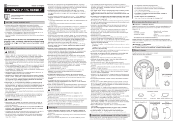 FC-R8100-P | Shimano FC-R9200-P Pédalier Manuel utilisateur | Fixfr