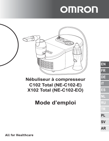 Omron Healthcare NE-C102-E C102 Total Nebuliser Manuel utilisateur | Fixfr