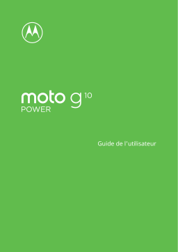 Motorola Moto G10 Power Mode d'emploi