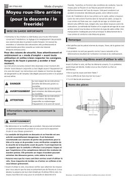 Shimano FH-M645 Moyeu libre (Frein à disque) Manuel utilisateur