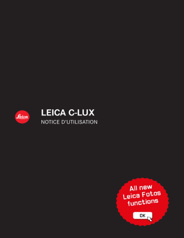Leica C-LUX Manuel utilisateur | Fixfr