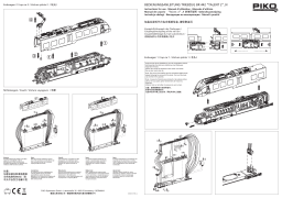 PIKO 40204 N Talent 2 BR 442 4-Unit Train Leipzig DB VI Manuel utilisateur