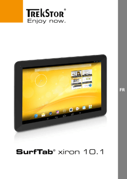 Trekstor SurfTab® xiron 10.1 Mode d'emploi