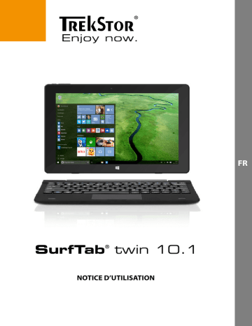 Trekstor SurfTab Twin 10.1 Mode d'emploi | Fixfr