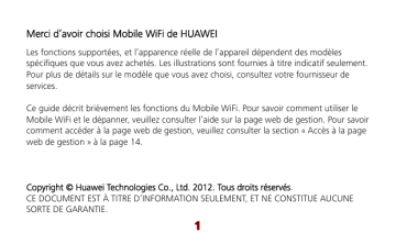 Trekstor Portable WLAN HotSpot 2.0 Mode d'emploi | Fixfr