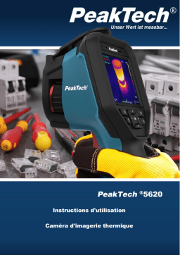 PeakTech P 5620 Thermal imaging camera 384x288 px. -20°C … 550°C Manuel du propriétaire