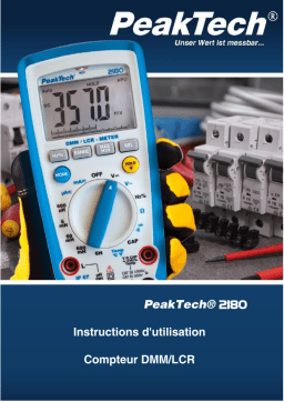 PeakTech P 2180 Digital multimeter Manuel du propriétaire