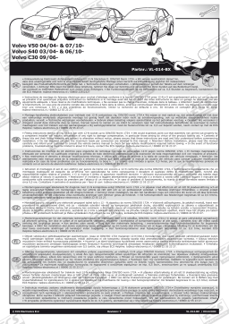 Bosal 551-677 Wiring kit for VOLVO V50 12/03 - 12/12 Estate Installation manuel