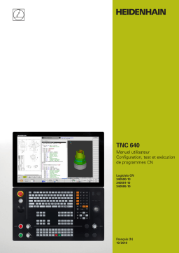 HEIDENHAIN TNC 640 (34059x-10) CNC Control Manuel utilisateur