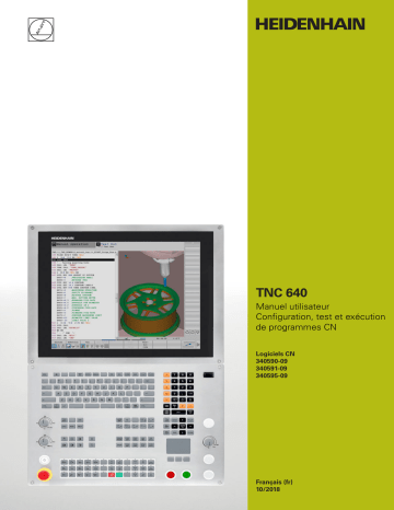 HEIDENHAIN TNC 640 (34059x-09) CNC Control Manuel utilisateur | Fixfr