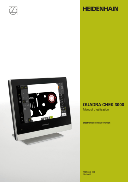 HEIDENHAIN QUADRA-CHEK 3000 (826880.1.4.x) Evaluation Electronic Mode d'emploi