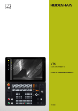 HEIDENHAIN VTC Software Vision System Manuel utilisateur