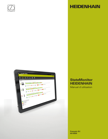 HEIDENHAIN StateMonitor PC Software Mode d'emploi | Fixfr