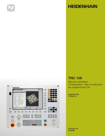 HEIDENHAIN TNC 128 (771841-07) CNC Control Manuel utilisateur | Fixfr