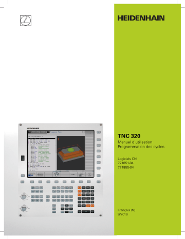 HEIDENHAIN TNC 320 (77185x-04) CNC Control Manuel utilisateur | Fixfr