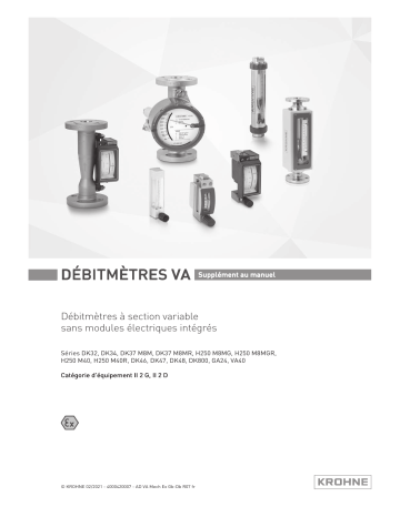 KROHNE ATEX all VA Manuel du propriétaire | Fixfr