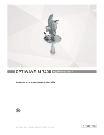 KROHNE OPTIWAVE-M 7400 ATEX Manuel du propriétaire | Fixfr