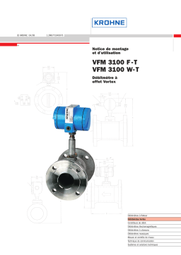 KROHNE VFM 3100 Mode d'emploi