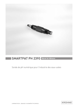 KROHNE SMARTPAT PH 2390 Manuel utilisateur