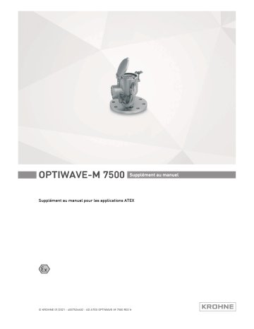 KROHNE OPTIWAVE-M 7500 ATEX Manuel du propriétaire | Fixfr