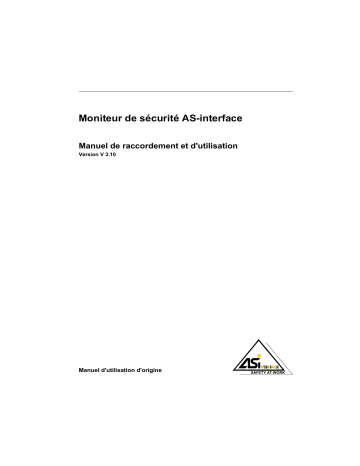 ASM E1-R2 | schmersal ASM E2-R2/R2 AS-i Monitor Manuel du propriétaire | Fixfr