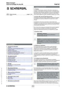 schmersal TKM/2TOE/9024VDC Mode d'emploi