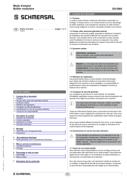 schmersal EX-EBG665.O Enclosure Mode d'emploi