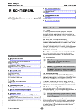 schmersal SRB303SQP-SS-230V Mode d'emploi