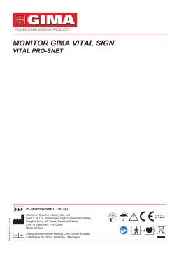 Gima 35124 VITAL PRO MONITOR Manuel du propriétaire