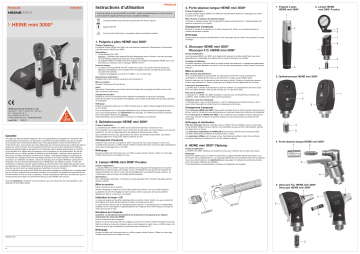 31686 | 31684 | 31687 | 31681 | 31689 | Gima 31685 HEINE MINI 3000 F.O.OTOSCOPE - blue Manuel du propriétaire | Fixfr