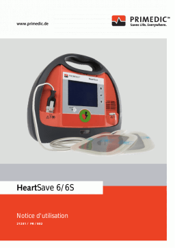 Gima 33453 PRIMEDIC HEART SAVE 6 Defib. Manuel du propriétaire