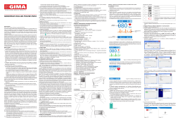 Gima 33246 PM10 PALM ECG Manuel du propriétaire