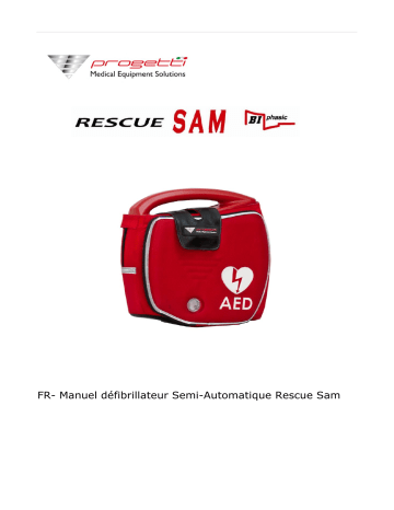 33167 | 33427 | 33426 | 33425 | 33165 | 33559 | Gima 33430 RESCUE SAM AED DEFIBRILLATOR Manuel du propriétaire | Fixfr