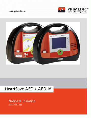 33392 | Gima 33397 PRIMEDIC HEART SAVE AED-M - Defibrillator Manuel du propriétaire | Fixfr