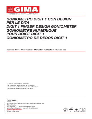 Gima 24901 180° DIGIT GONIOMETER 6