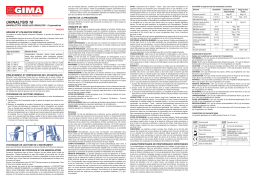 Gima 24076 VISUAL URINALYSIS STRIPS 10 PARAMETERS - professional strips Manuel du propriétaire