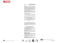 Gima 33415 THERMAL PAPER FOR MICROLAB 3500 - 5 rolls Manuel du propriétaire