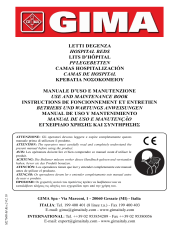 27644 | 27605 | 27610 | 27641 | 27608 | 27646 | 27600 | 27607 | 27601 | 27611 | Gima 27606 STANDARD BED Manuel du propriétaire | Fixfr