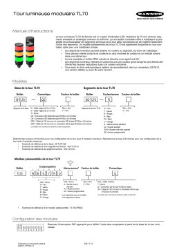 turck TL70 Modular Tower Light Guide de démarrage rapide