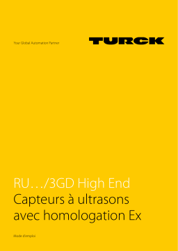 turck RU/3GD High End Mode d'emploi