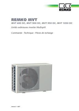 Remko MVT900DC Manuel utilisateur